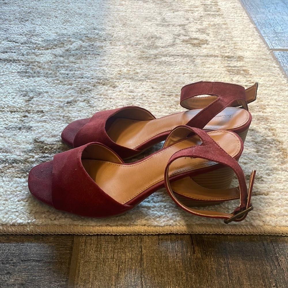Red high heels